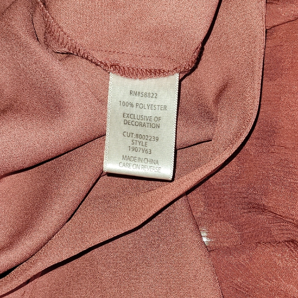Max Studio Copper Ruffled Maxi Dress - Picture 8 of 8